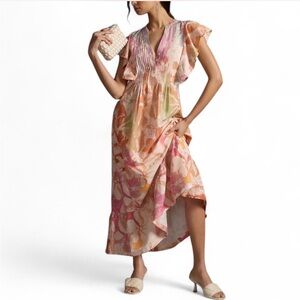 Anthropologie MAEVE The Cassandra Maxi Dress S Floral